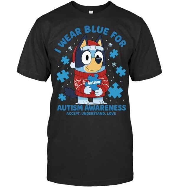 I Wear X-Mas Blue For Autism Awareness – Accept. Understand. Love