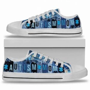 Autism Mom Low Top Shoes Sneaker New 2025