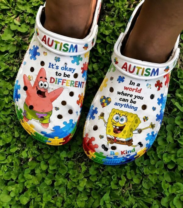 Autism Spongebob Crocs