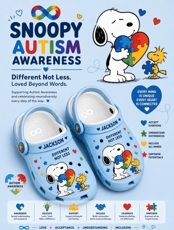 Personalized SNP Autism Awareness Shoes